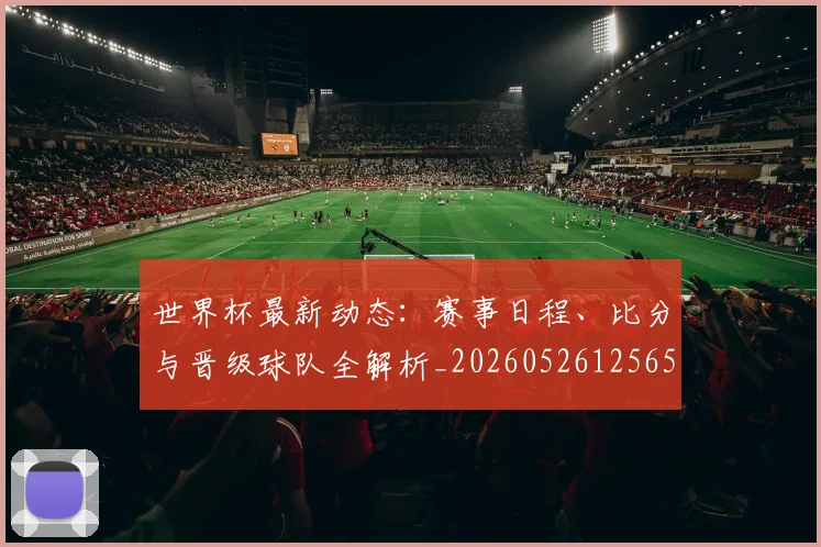 世界杯最新动态：赛事日程、比分与晋级球队全解析_20260526125656